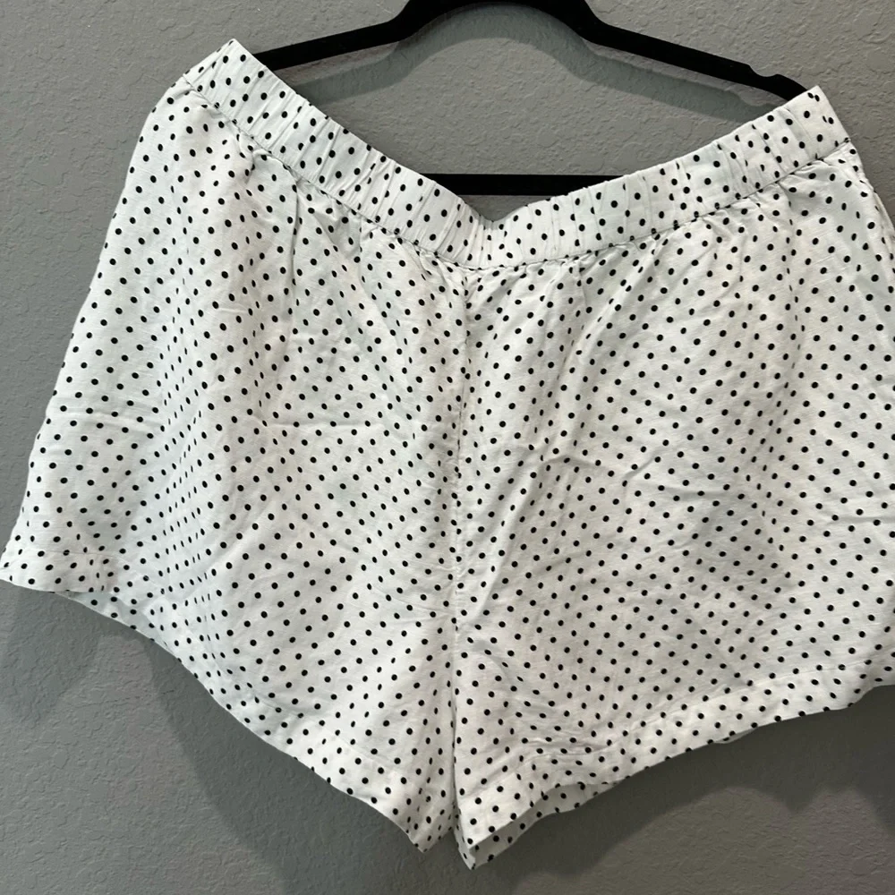 Kate Spade x Target polka dot rayon shorts NWT Sz XL - Picture 5 of 8